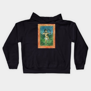 Ancient Roman Cupid Fresco Kids Hoodie